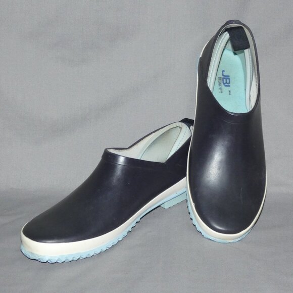 JBU by Jambu Bumblebee Garden Ready Waterproof Shoes Women's 9.5 Blue Slip On - Picture 1 of 8